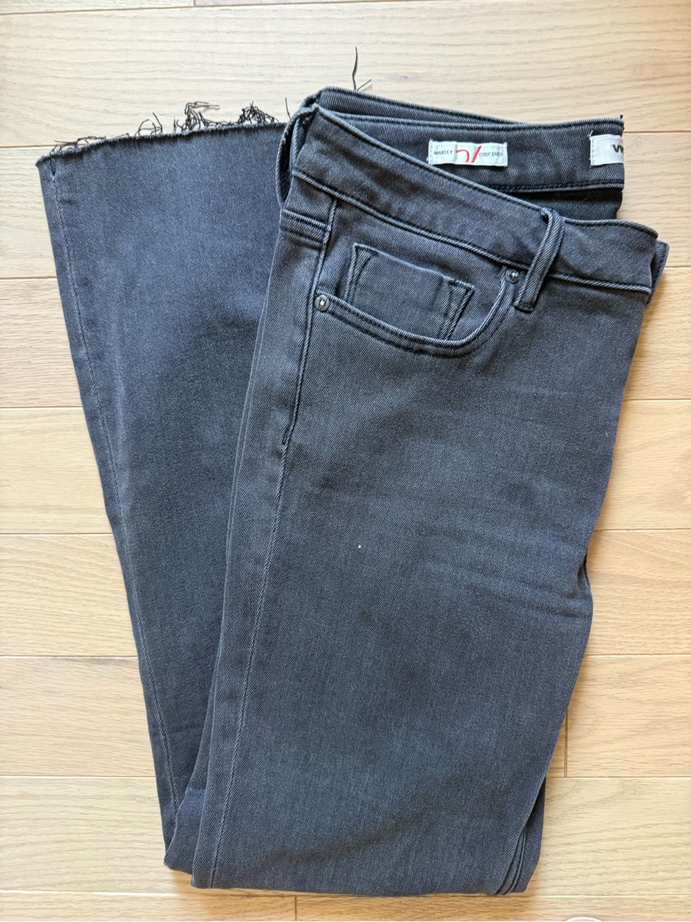 Vigoss Women's Dark Gray Flare & Wide Leg Jeans Size 30